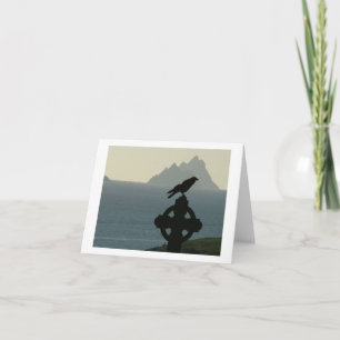 St Finians Bay Raven with Skelligs Kaart