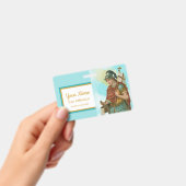 St. Florian met Bucket (Clear Skies; M 019) Badge (Handheld)