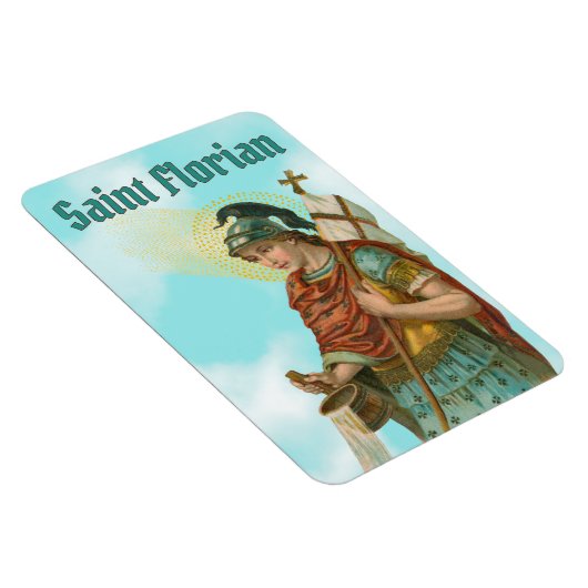 St. Florian met Bucket (Clear Skies; M 019) Magneet (Rechterzijde)