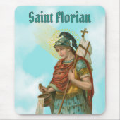 St. Florian met Bucket (Clear Skies; M 019) Muismat (Voorkant)