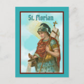 St. Florian met Bucket (Clear Skies; M 019) Postc Briefkaart (Voorkant)