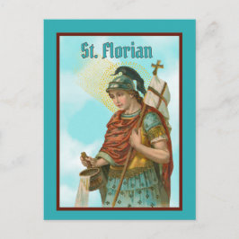 St. Florian met Bucket (Clear Skies; M 019) Postc Briefkaart