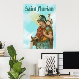 St. Florian met Bucket (Clear Skies; M 019) Poster