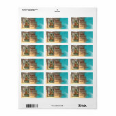 St. Florian met Bucket (Rook; M 019) Etiket (Full Sheet)