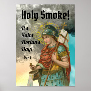 St. Florian met Bucket (Rook; M 019) Poster