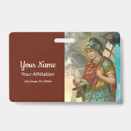 St. Florian met emmer (beide; M 019) Badge