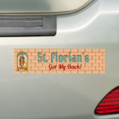 St. Florian of Lorch (BK 32) Bumpersticker 2 (Op auto)