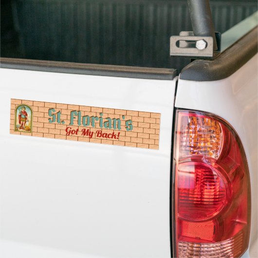 St. Florian of Lorch (BK 32) Bumpersticker 2 (Op Truck)