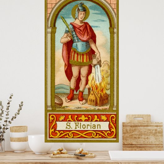 St. Florian of Lorch (BK 32) Poster 3 (Keuken)