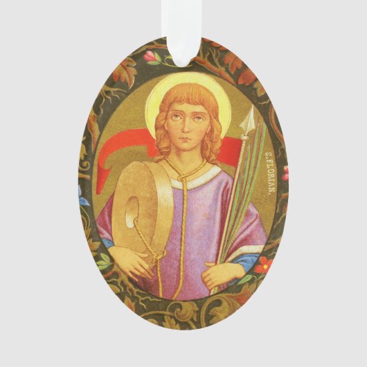 St. Florian of Lorch (PM 03) Acryl Ornament (voorkant)