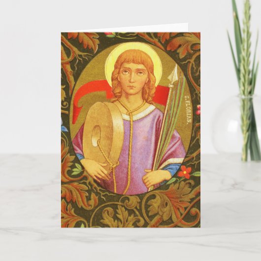 St. Florian of Lorch (PM 03) Blank Greeting Kaart (Voorkant)