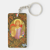 St. Florian of Lorch (PM 03) Dubbel Afbeelding Sleutelhanger (achterkant)