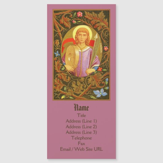 St. Florian of Lorch (PM 03) Magnetic Card (Voorkant)