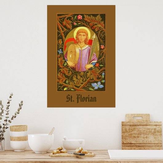St. Florian of Lorch (PM 03) Poster 1 (Keuken)