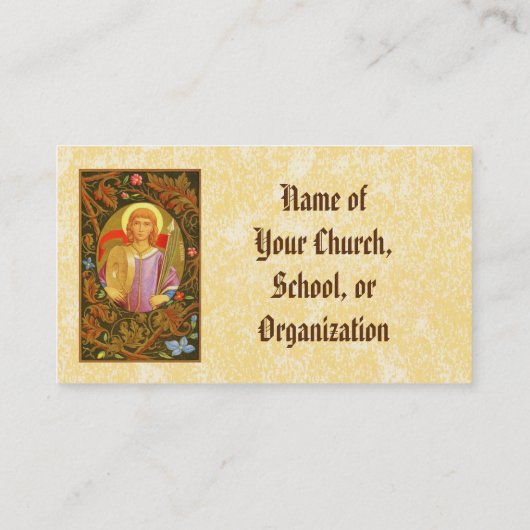 St. Florian of Lorch (PM 03) Standard Visitekaartje (Achterkant)