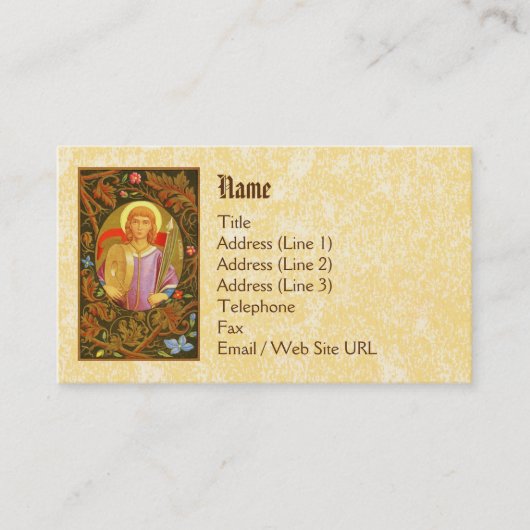 St. Florian of Lorch (PM 03) Standard Visitekaartje (Voorkant)