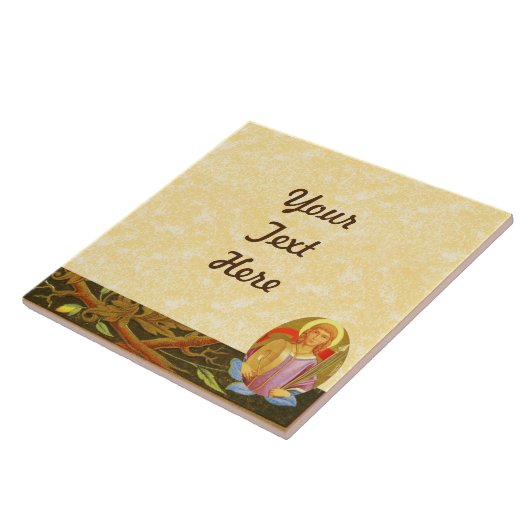 St. Florian of Lorch (PM 03a) DIY Design Tegeltje (Zijkant)