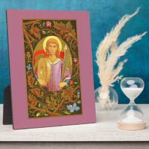 St. Florian (PM 03) 8"x10" Plaquette 1 Met Ezel Fotoplaat