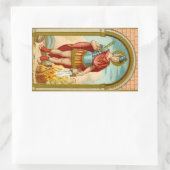 St. Florian van Lorch (BK 032) Rechthoekige Sticker (Tas)