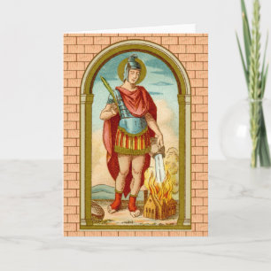 St. Florian van Lorch (BK 32) Blanco Groetkaart Kaart