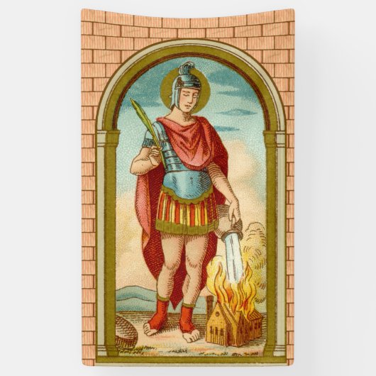 St. Florian van Lorch (BK 32) Vaandel 2 Spandoek (Verticaal)