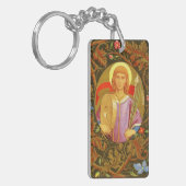 St. Florian van Lorch (PM 03) Dubbelbeeld Sleutelhanger (Voorkant Links)