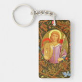 St. Florian van Lorch (PM 03) Enkele afbeelding Sleutelhanger (Voorkant)