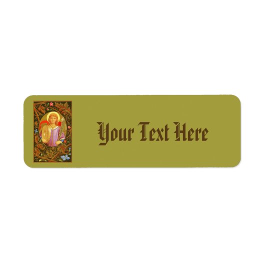 St. Florian van Lorch (PM 03) Smal NBMP Label 3a (Voorkant)