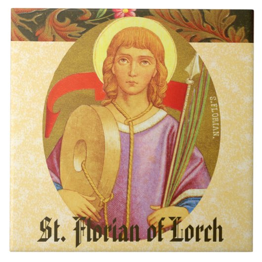 St. Florian van Lorch (PM 03) Tegeltje (Voorkant)