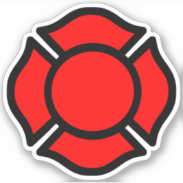 St. Florian's Cross 1-UP Sticker