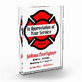 St. Florian's Cross Service Recognition Fotoblokken (Links)