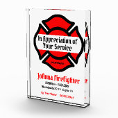 St. Florian's Cross Service Recognition Fotoblokken (Rechts)