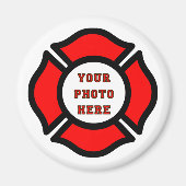 St. Florians kruis Magneet (Voorkant)