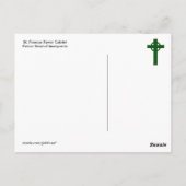 St. Frances Xavier Cabrini Briefkaart (Achterkant)