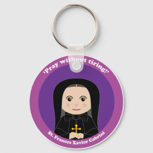 St. Frances Xavier Cabrini Sleutelhanger
