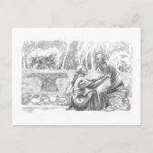 St. Francis and the Leper Briefkaart (Voorkant)