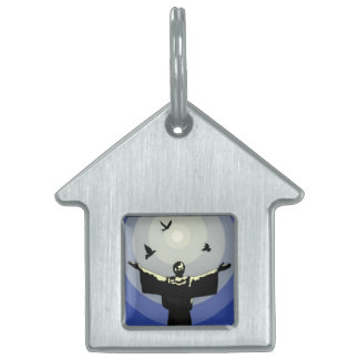 St. Francis Animal Dog Cat Pet Protector Huisdieren Naamplaatje