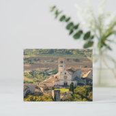 St. Francis Basilica, Assisi, Italië Briefkaart (Staand voorkant)