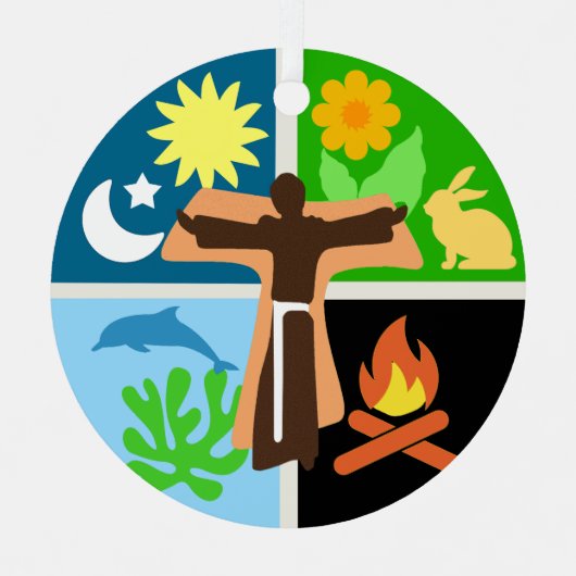 St. Francis Canticle of Creation Ornament (Voorkant)