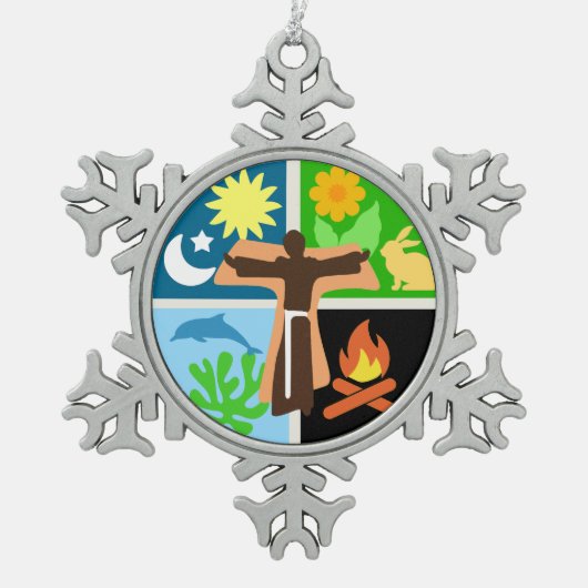 St. Francis Canticle of Creation Ornament (Voorkant)