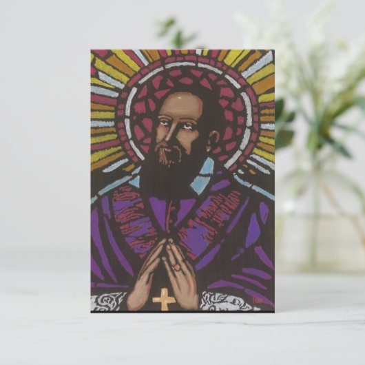 St. Francis de Sales Prayer Kaart (Staand voorkant)