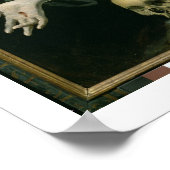 St. Francis die de Stigmata ontvangt (olie op doek Poster (Hoek)