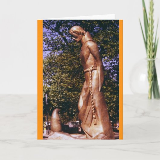 St Francis en de Prairiehond Kaart (Voorkant)