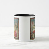 St. Francis geeft zijn kat aan een vreemdeling Mok (Midden)