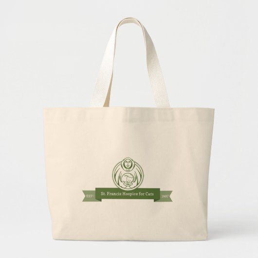 st. francis hospice for cats products grote tote bag (Voorkant)