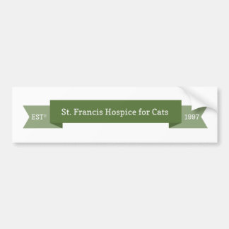 St francis hospice logo bumpersticker