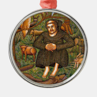 St. Francis in de Forest Gift, Sleutelhanger Mok M Metalen Ornament
