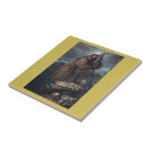 St. Francis in Ecstacy 1650 il Gretto Castiglione Tegeltje (Zijkant)