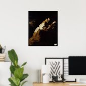 St. Francis in Meditation, 1639 Poster (Thuiskantoor)