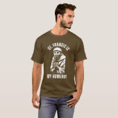 St Francis is mijn Homeboy T-shirt (Voorkant volledig)